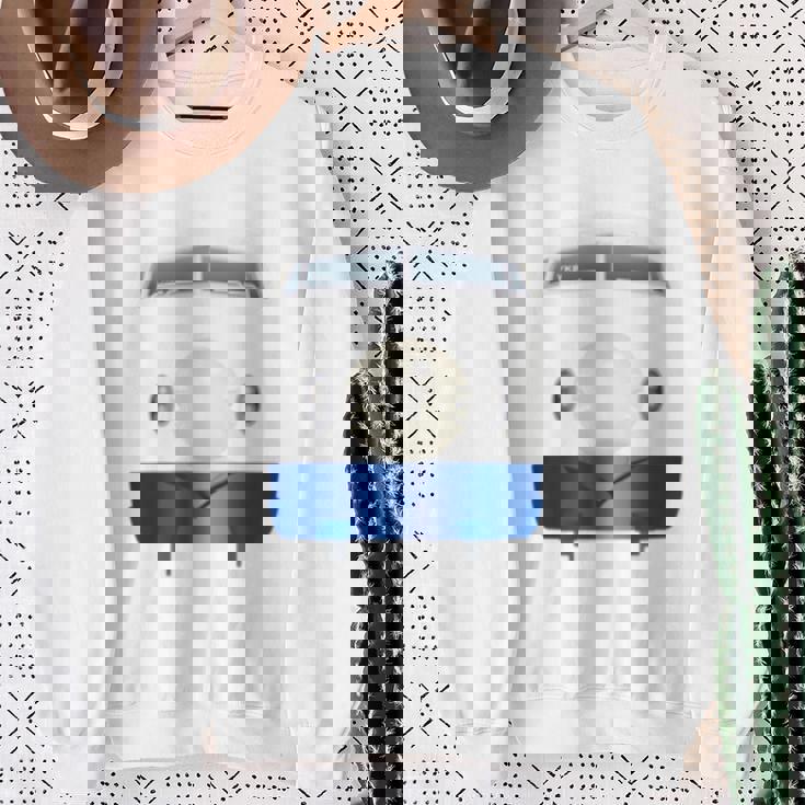 0系新幹線イラスト 長袖tシャツ スウェットシャツ 年配の女性への贈り物