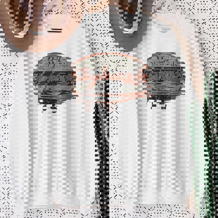 172Kyhawk ヴィンテージ レトロ 飛行機 フライングパイロット スウェットシャツ 年配の女性への贈り物