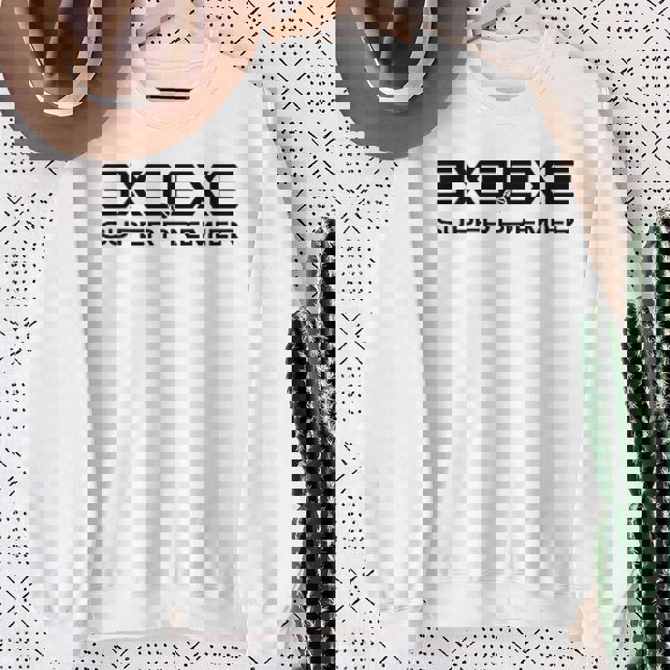 3X3Exeuper Premier ワンポイントロゴ スウェットシャツ 年配の女性への贈り物