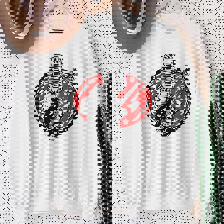 50年代ロカビリー ロックンロール ダンスパーティー レトロ 60年代音楽 長袖tシャツ スウェットシャツ 年配の女性への贈り物