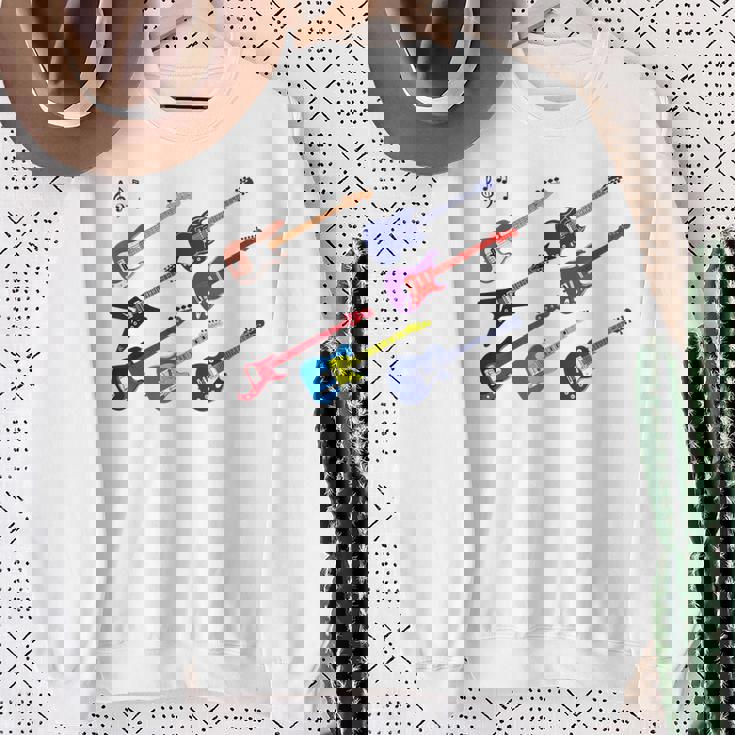 All Guitars Matters-エレキギターブルースジャズファンクロック スウェットシャツ 年配の女性への贈り物