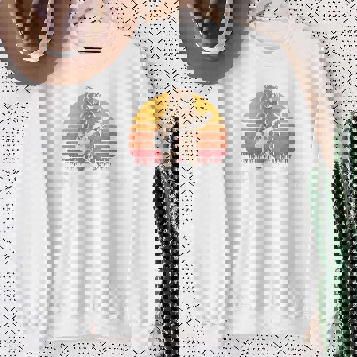 Appalachia Bluegrass Banjo Bear Retro スウェットシャツ 年配の女性への贈り物