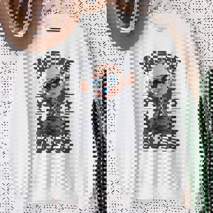 Baby Boss I'm The Boss レトロ Like A Boss キッズ スウェットシャツ 年配の女性への贈り物