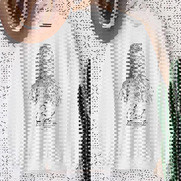 Bach German Composerバッハ、ドイツの作曲家、音楽家、クラシカル スウェットシャツ 年配の女性への贈り物