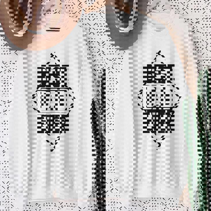 Best Dad Ever 父の日 ファニー 夫 パパ メンズ パパ スウェットシャツ 年配の女性への贈り物