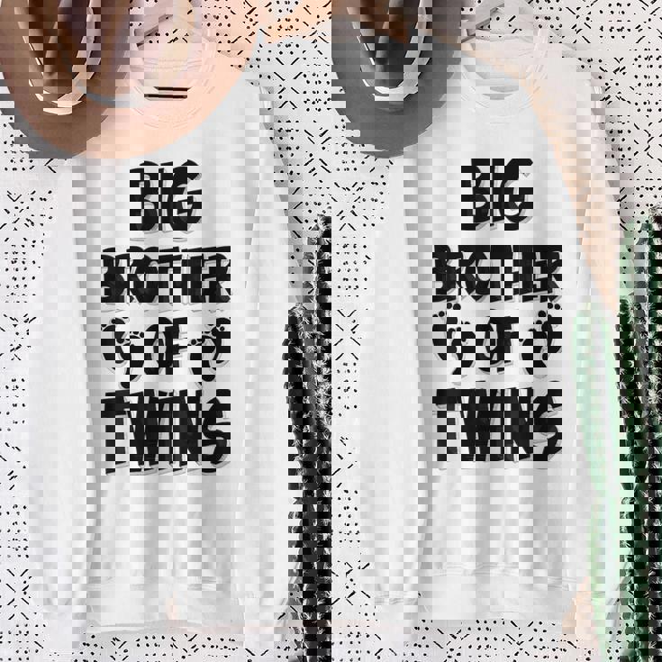 Big Brother Of Twins New Big Brotheriblingギフト スウェットシャツ 年配の女性への贈り物