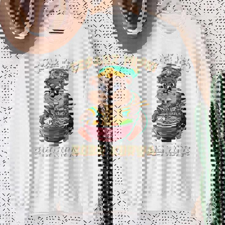 Bobr Kurwa Cesarz Miski ポーランド語 日本語 Bòbr Kurwa 長袖tシャツ スウェットシャツ 年配の女性への贈り物