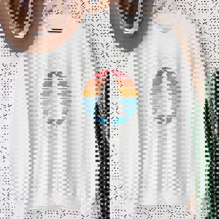 Burton Michigan Mi ヴィンテージ グラフィック レトロ 70S スウェットシャツ 年配の女性への贈り物