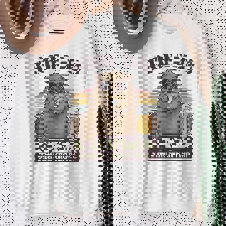 Bòbr Dad Kurwatrongince 1966 Bòbr Kurwa Birthday 長袖tシャツ スウェットシャツ 年配の女性への贈り物