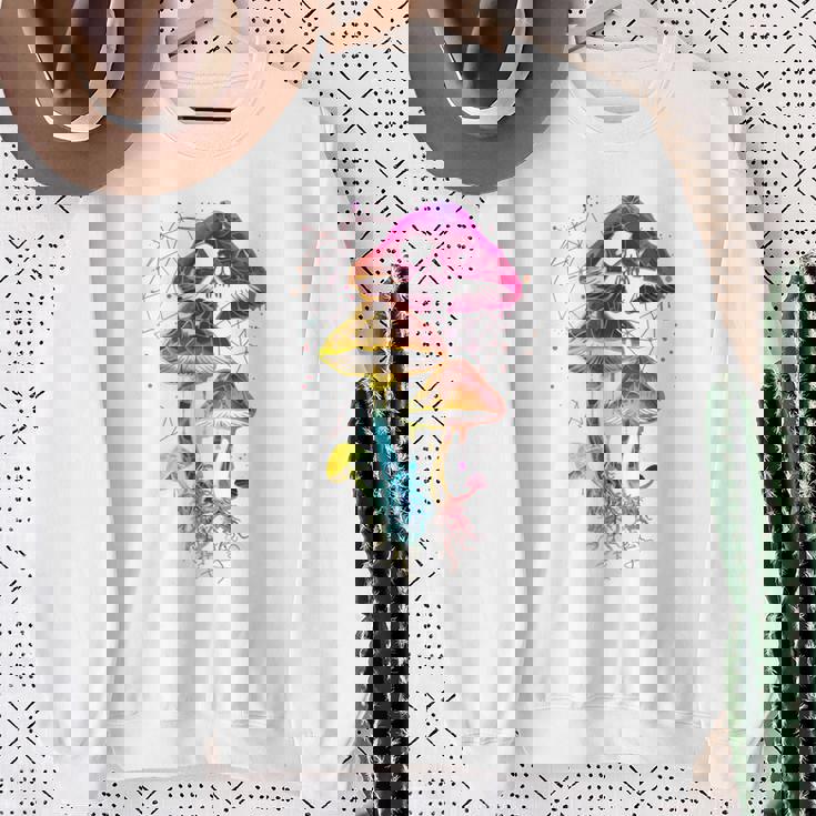 Colorful Minimalic Drippingkull 長袖tシャツ スウェットシャツ 年配の女性への贈り物