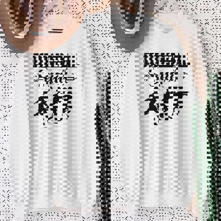 Dodgballquad Dodge Ball Game スウェットシャツ 年配の女性への贈り物