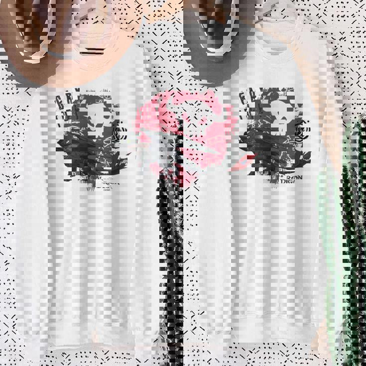 Dreamworks ヒックとドラゴン Toothless Ready To Fly スウェットシャツ 年配の女性への贈り物