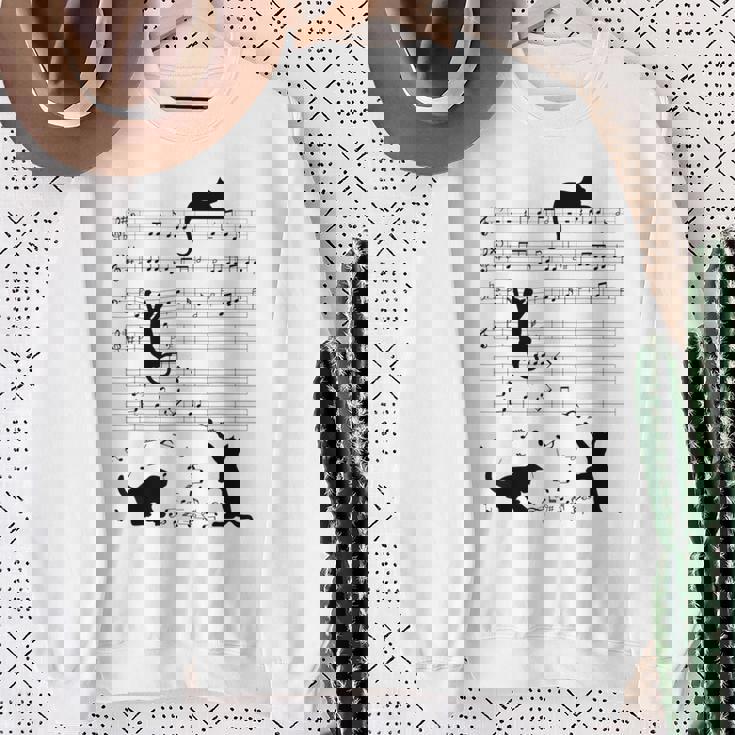 Dut猫猫音ミュージシャンタ スウェットシャツ 年配の女性への贈り物