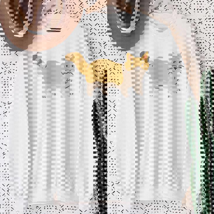 Everybody Want To Be A Cat Pet Cat Lover 長袖tシャツ スウェットシャツ 年配の女性への贈り物