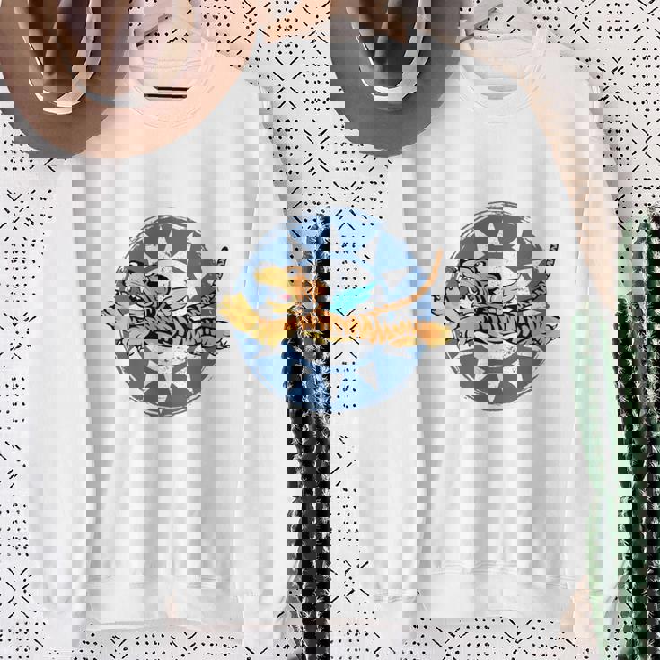 Flying Tigers カーティス P-40B ウォーホーク 第二次世界大戦 飛行機 長袖tシャツ スウェットシャツ 年配の女性への贈り物