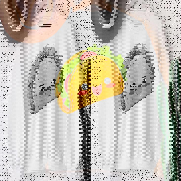 Tacoquad Kawaii Mexican Food Lover Intagetyle 長袖tシャツ スウェットシャツ 年配の女性への贈り物