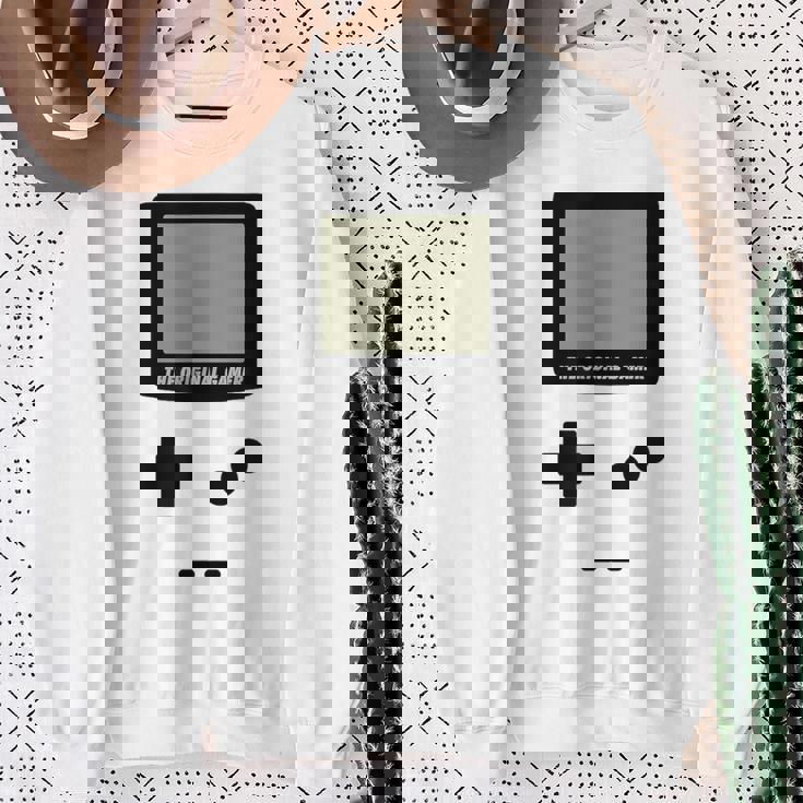 Gameboy オリジナルゲーマー 面白いオタクビデオゲームシャツ スウェットシャツ 年配の女性への贈り物