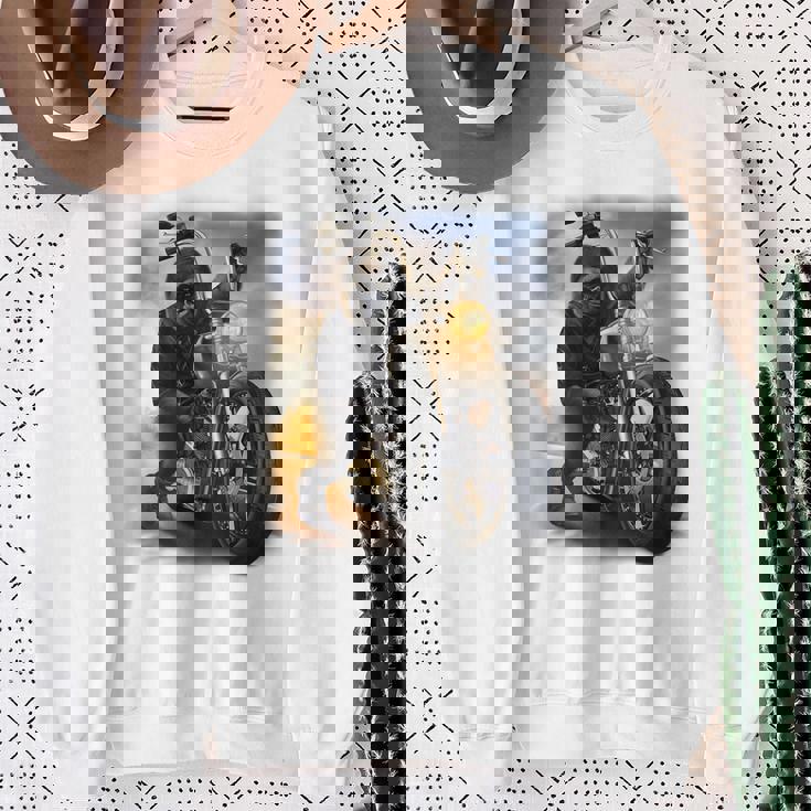 Gorilla ライディングチョッパー オートバイ スウェットシャツ 年配の女性への贈り物