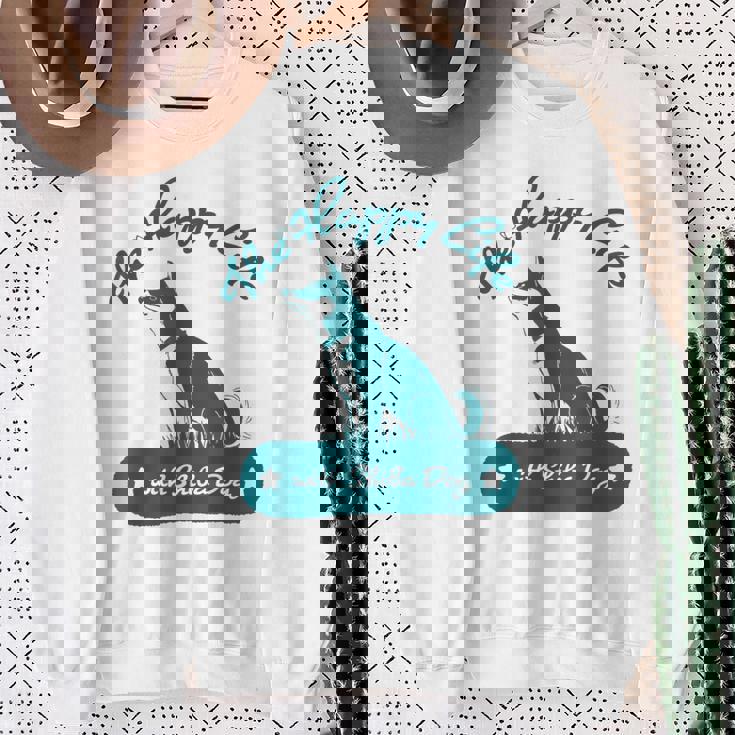 The Happy Life Withhiba Dog かわいい柴犬 黒柴 赤柴 スウェットシャツ 年配の女性への贈り物