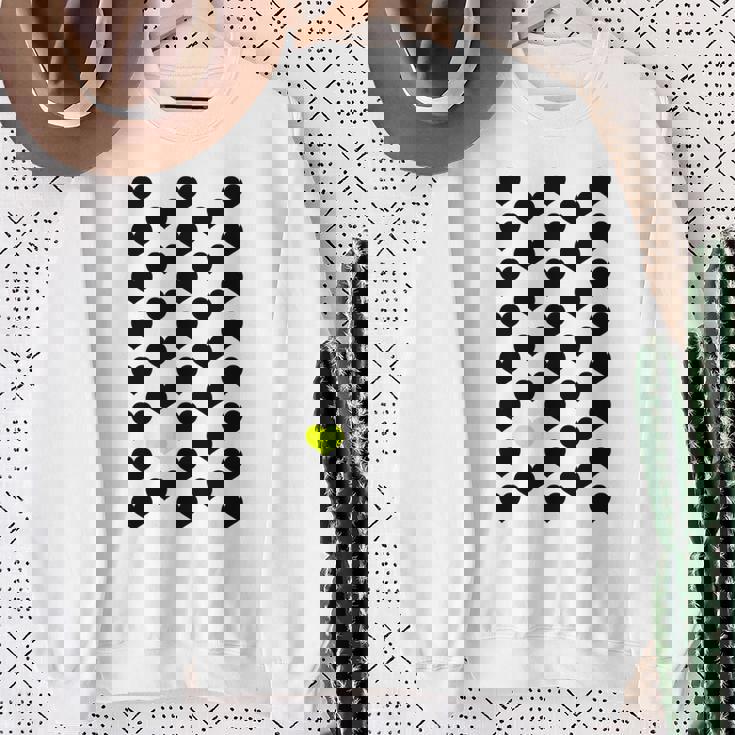 Heart Yellow 長袖tシャツ スウェットシャツ 年配の女性への贈り物