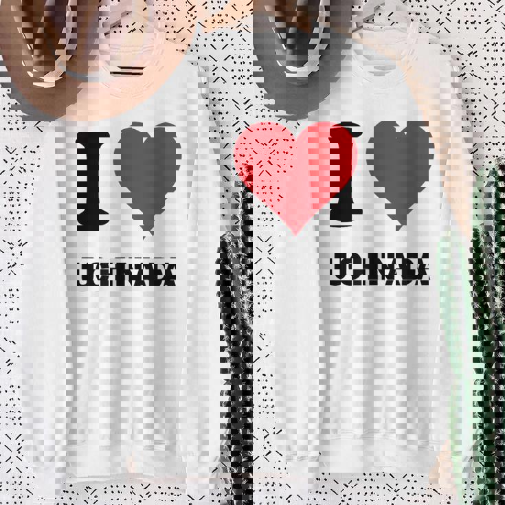 I Heart 内田ジャパンラブ 日本土産 スウェットシャツ 年配の女性への贈り物