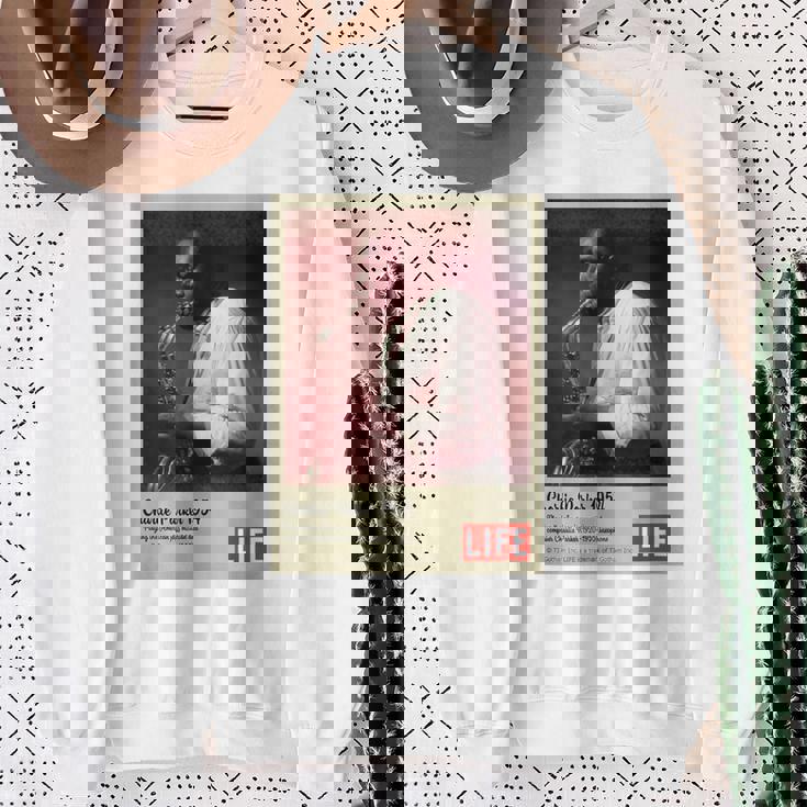 Life Picture Collection チャーリー パーカ ー ／ サックス（1） スウェットシャツ 年配の女性への贈り物