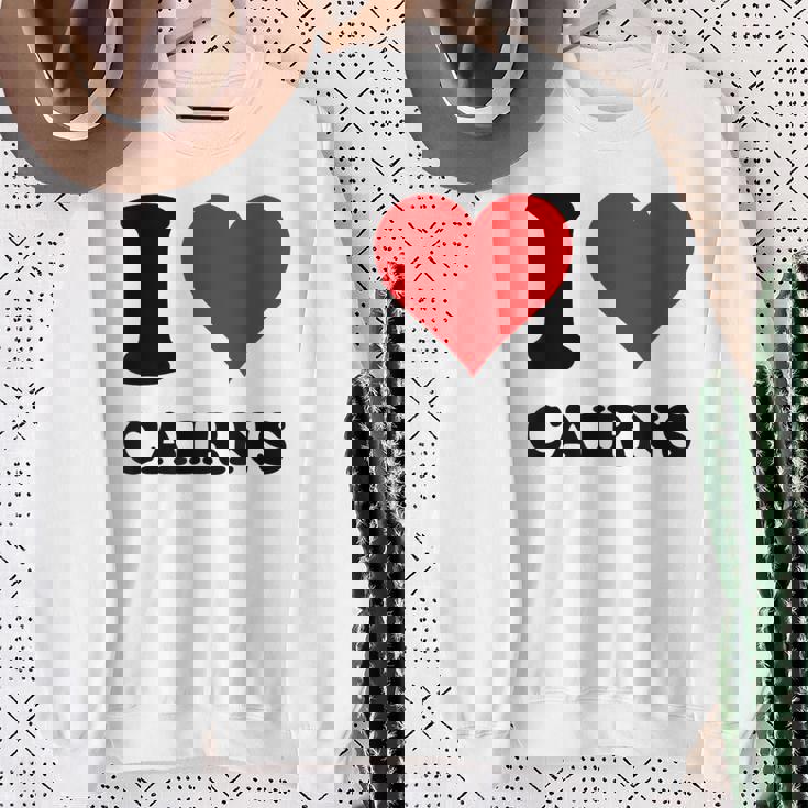 I Love Cairns スウェットシャツ 年配の女性への贈り物