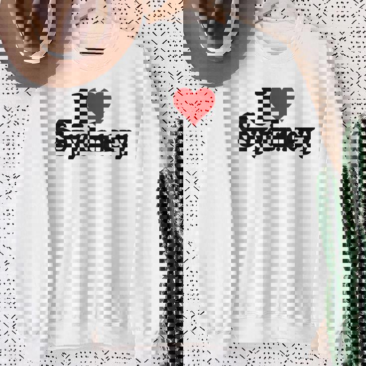 I Love Heartydneyyd Namee Australia スウェットシャツ 年配の女性への贈り物