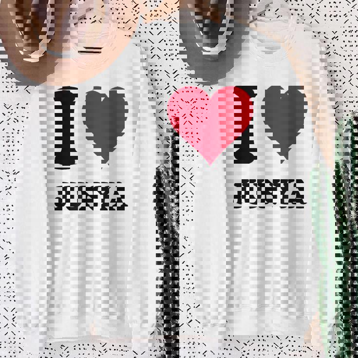 I Love Junya スウェットシャツ 年配の女性への贈り物