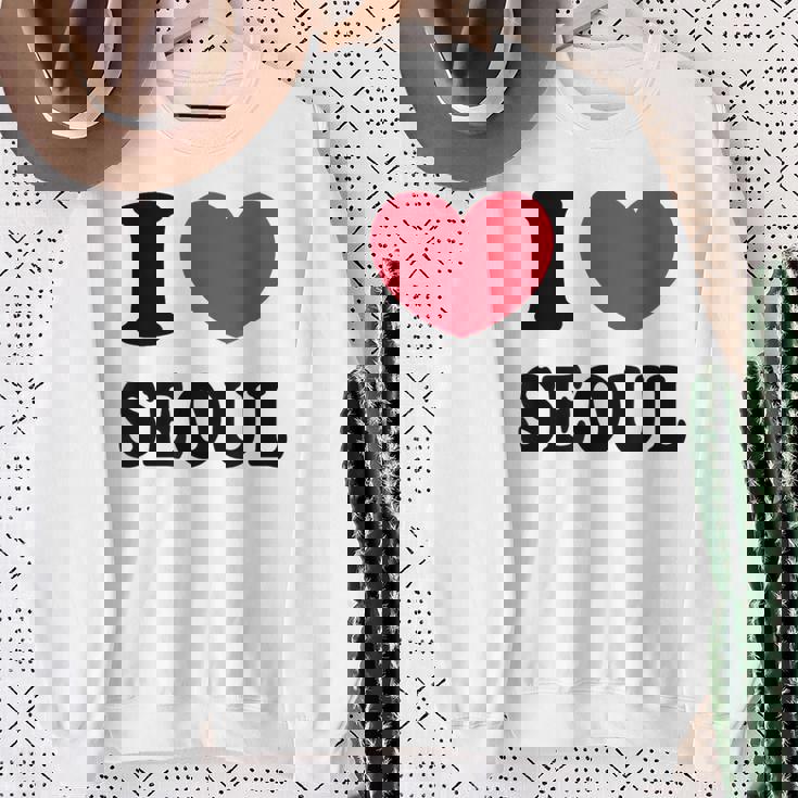 I Loveeoul アイ・ラブ・ソウル スウェットシャツ 年配の女性への贈り物