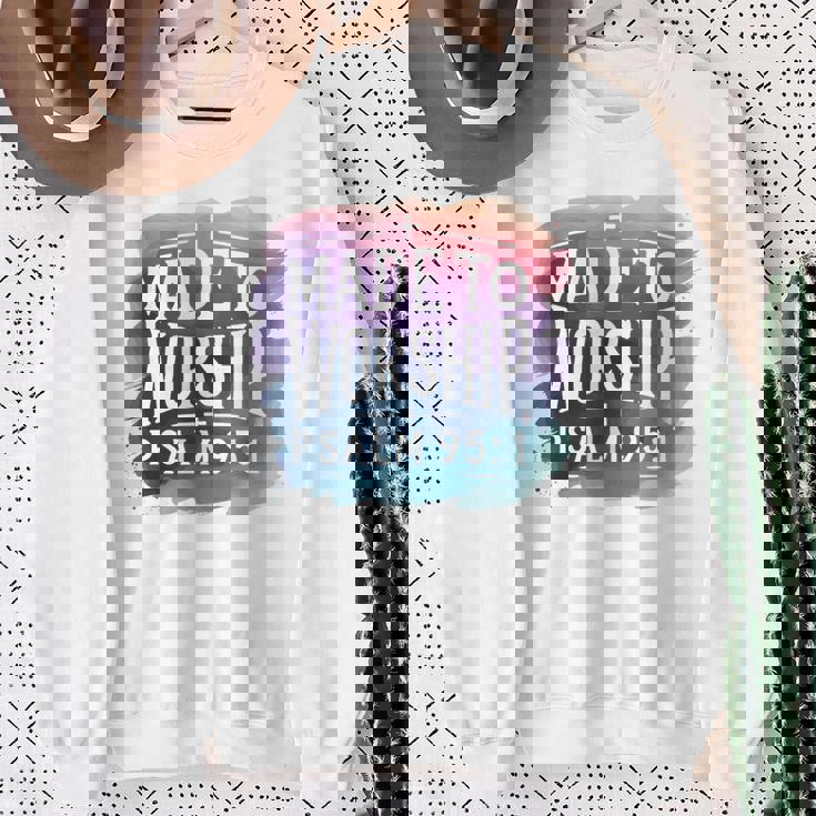 Made To Worship シャツ 礼拝シャツ メンズ & レディース God スウェットシャツ 年配の女性への贈り物