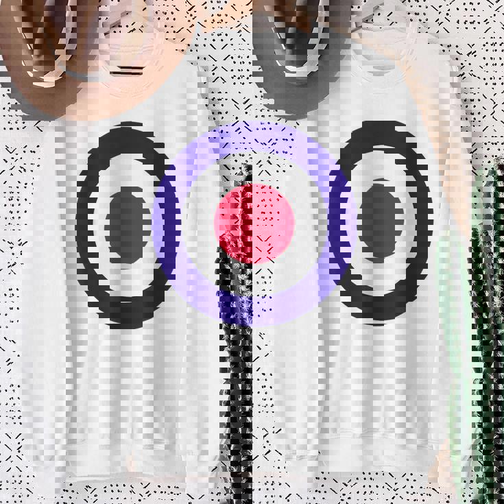 Mod Target レトロ Mods Arrow Targets ファッション スウェットシャツ 年配の女性への贈り物