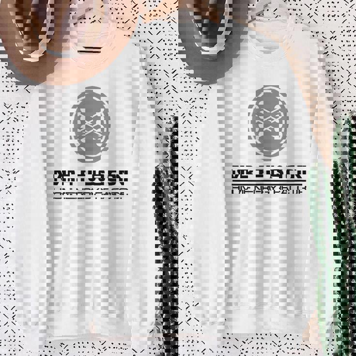 Mr Fusion 家庭用エネルギーリアクター スウェットシャツ 年配の女性への贈り物