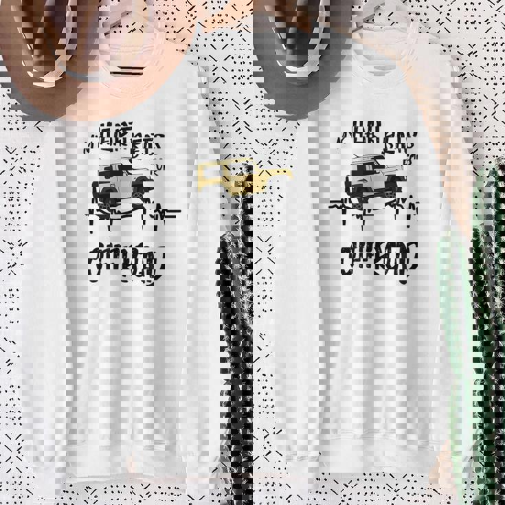 My Heart Beats For オフロード 4X4 Jb74 Gj 4Wd ファンアイボリー スウェットシャツ 年配の女性への贈り物