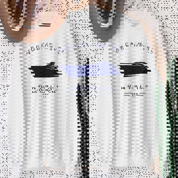 Oneocean Portell Marina バルセロナ ヨットクラブ スペイン リビエラ スウェットシャツ 年配の女性への贈り物