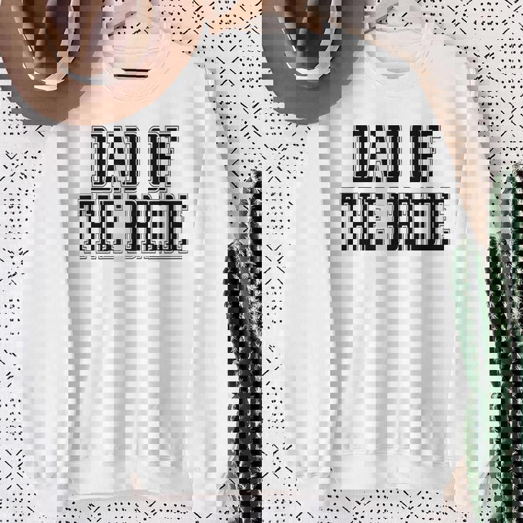 Papà Dellaposa Padre Dellaposa Papà Figlia Matrimonio Felpa Regalos para ancianas