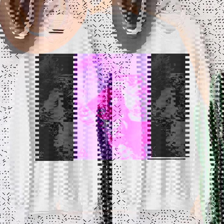 Pink 長袖tシャツ スウェットシャツ 年配の女性への贈り物