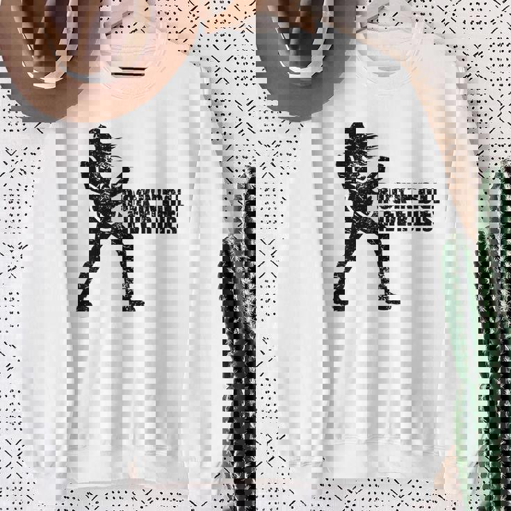 Rock 'N' Roll Never Dies ギタープレーヤー スウェットシャツ 年配の女性への贈り物