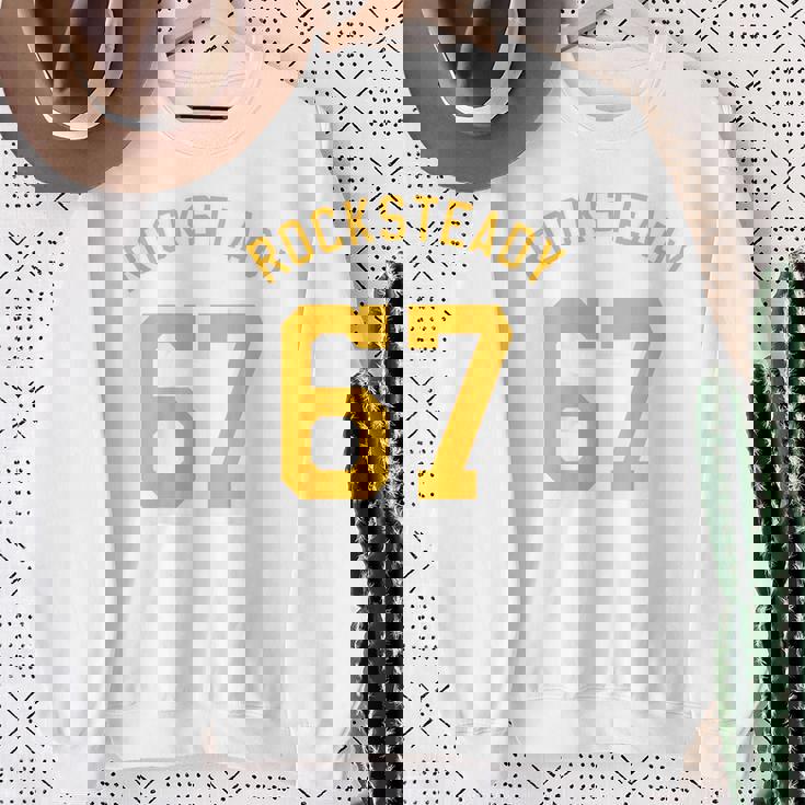 Rocksteady 1967 ビンテージ レゲエ スカ衣服 男女兼用 スウェットシャツ 年配の女性への贈り物