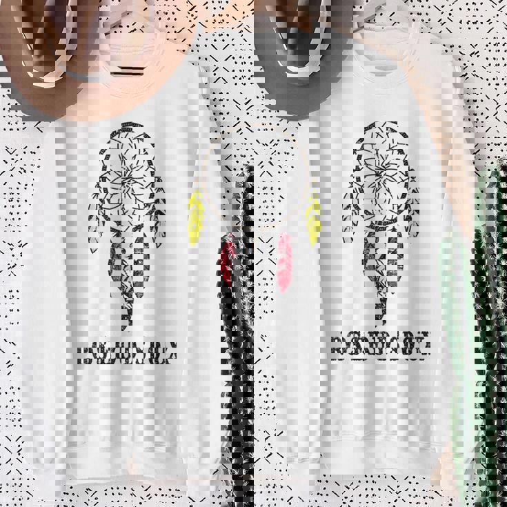 Rosebudioux Tribe Pride ネイティブアメリカン インディアン文化 スウェットシャツ 年配の女性への贈り物