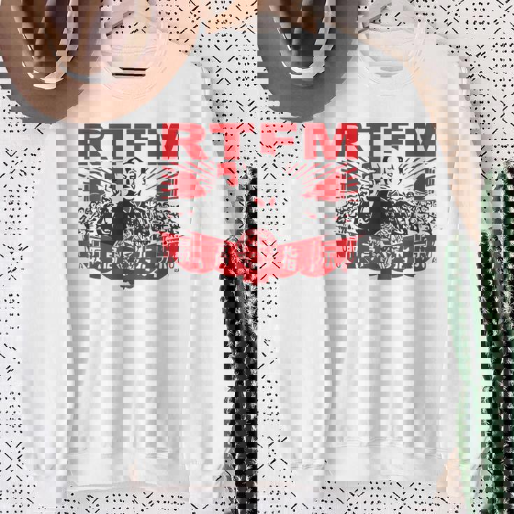 Rtfm ミームをマップ スウェットシャツ 年配の女性への贈り物