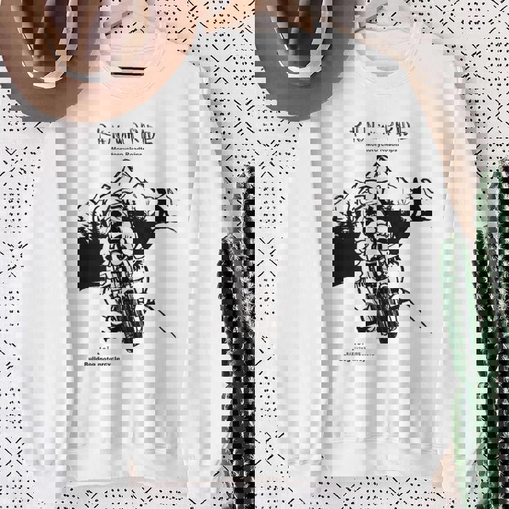 Run With Pride ハーレーブルドッグ スウェットシャツ 年配の女性への贈り物