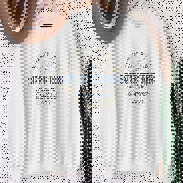 Scottish Terrier ヴィンテージスコティッシュ・テリア スウェットシャツ 年配の女性への贈り物