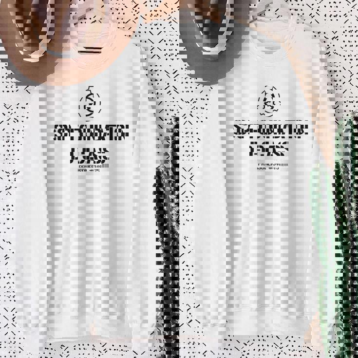 Scp Foundation Dクラス 囚人バーコード スウェットシャツ 年配の女性への贈り物