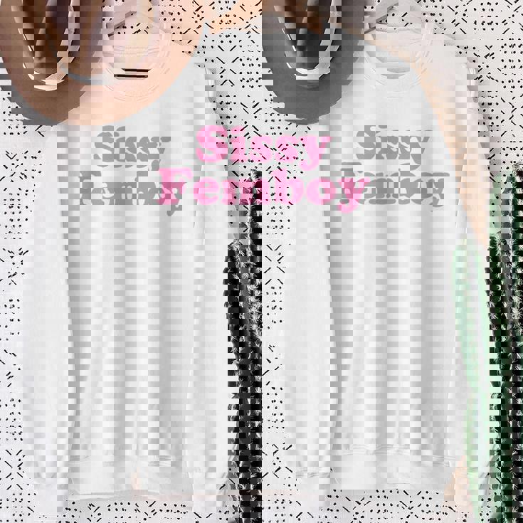 Sissy Femboy Crossdressing Aesthetic スウェットシャツ 年配の女性への贈り物