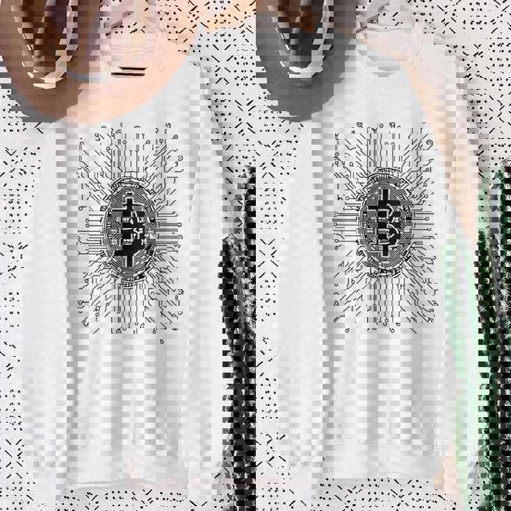 Snirt ビットコイン モチーフ ビットコイン ビットコインカップ スウェットシャツ 年配の女性への贈り物