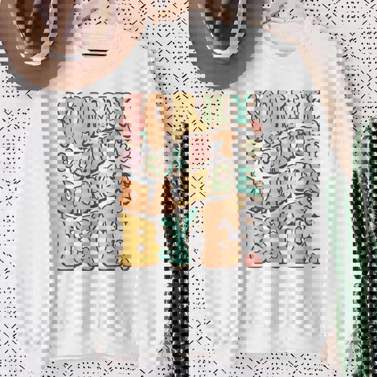 Sorry Can't Dance Bye シャツ キュート ダンス グルービー ヒッピーフラワー スウェットシャツ 年配の女性への贈り物