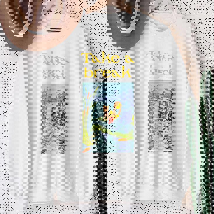 Take A Break Fun オズの魔法使い スウェットシャツ 年配の女性への贈り物