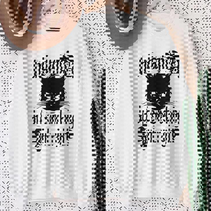 Undiagnosed Butomething Ain't Right スウェットシャツ 年配の女性への贈り物