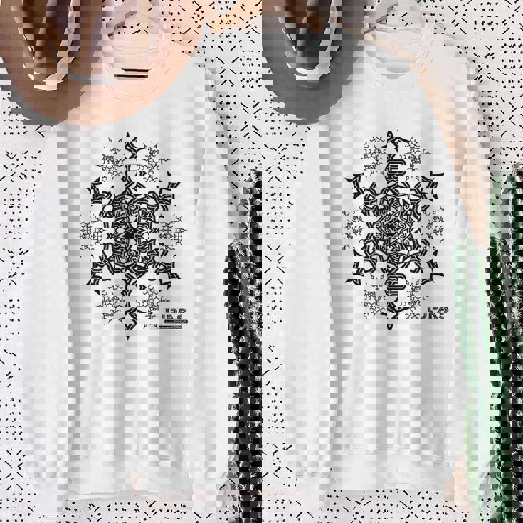 Upasウパシ黒ver スウェットシャツ 年配の女性への贈り物